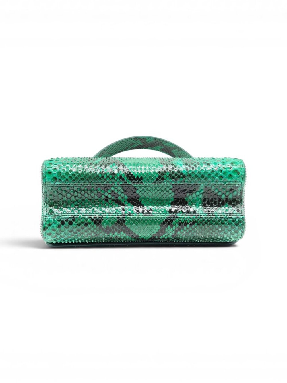 Louis Vuitton LV Twist MM Python Shoulder Bag Green Limited Edition - $9000 - Picture 6 of 15